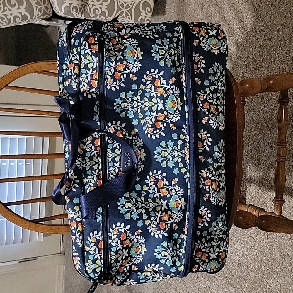Vera Bradley duffel on wheels
